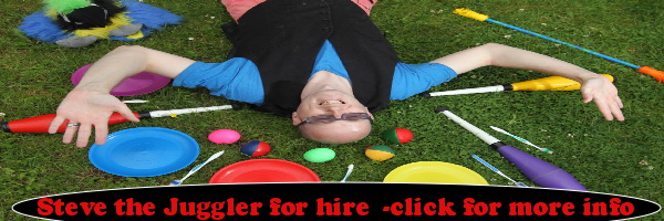 Steve the Juggler for Hire