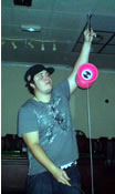 Rope climb diabolo trick courtesy of Kirkby Diabolo Group