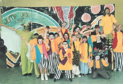 Cast Photo from our 1996 Production - Nessie and the Ring Thing (I am the tall good looking one in the middle of the back row!)