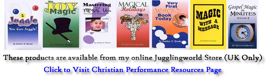 Christian Performance books available from my UK online store - click to visit!