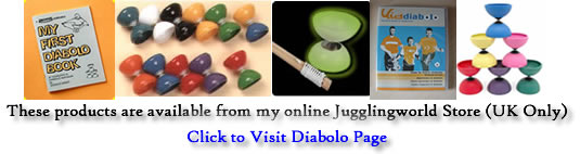 Diabolo Products available from Jugglingworld store - Great Britain only!