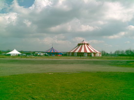 Big Top and Noisy Campsite