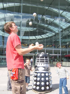 James Couper v the Dalek!