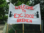EJC 2002 welcome sign