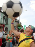 Peter and giant Ball!