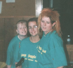 Keri, Gillian and Claire from the 1995 Production
