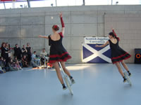 Unicyclists in the Public Show